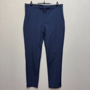 Teren Designs Men No Fly Zone Pants Size 36x34 Blue Performance Chino D120 -30